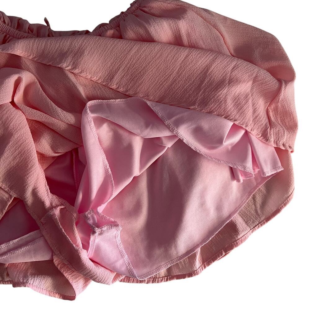 Sexy Pink Open-Back Romper Dress – Fits Small - Made in Peru - Picture 9 of 12